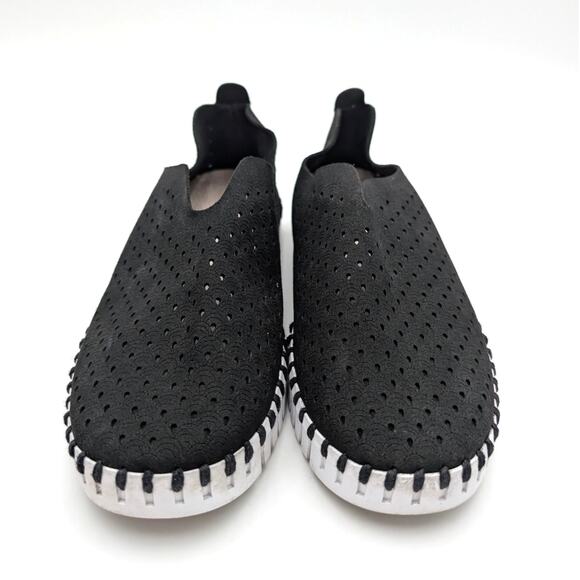 Ilse Jacobsen Hornbæk Tulip Platform Slip-On Shoes Women's Black Size US8.5 EU39 - Picture 2 of 12